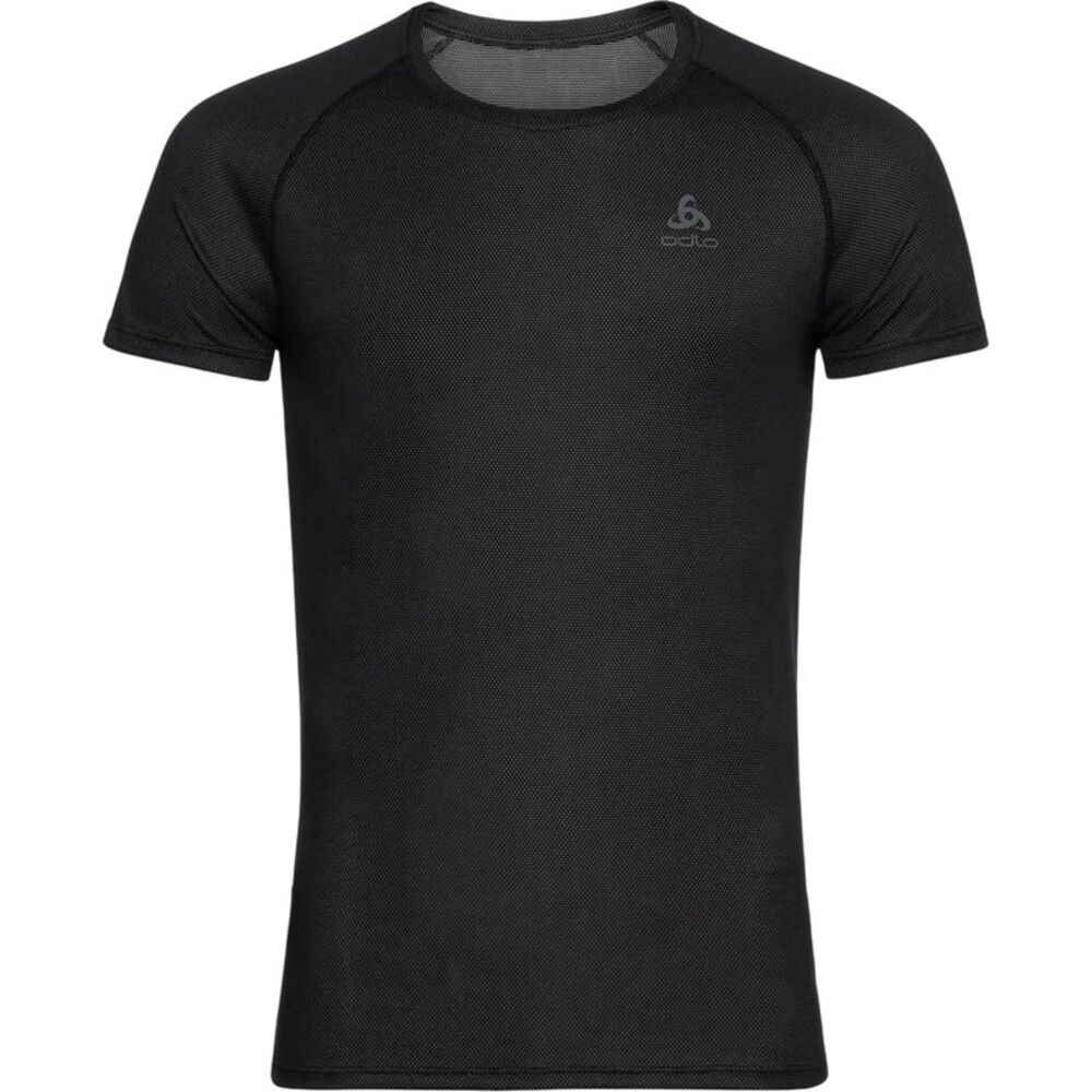 Odlo Mens Crew Neck Slim T-Shirt / Black